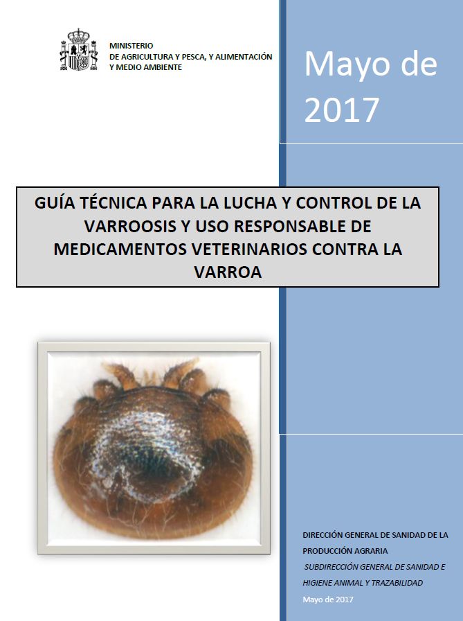 Guía control de la Varroa Ministerio de agricultura. España 2017