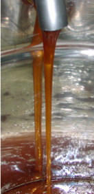 Mezclado y homogeneización de la miel de Tenerife